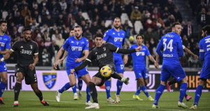 Juventus Versus Empoli: Bermain 10 Pemain Susahkan Bianconeri