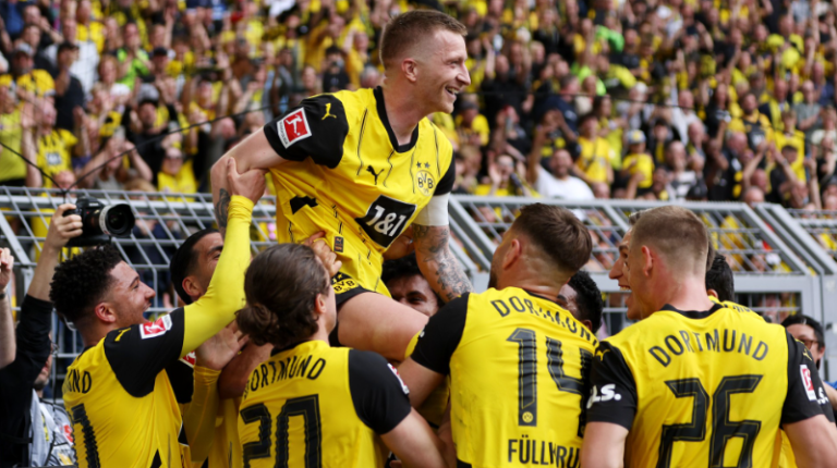 Marco Reus bikin gol perpisahan, Dortmund lindas Darmstadt 4-0