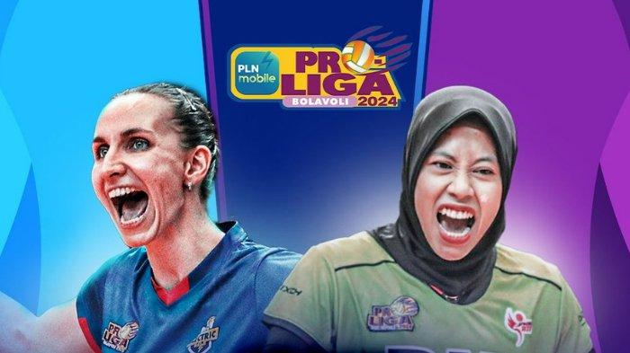 Agenda Final Proliga 2024 Putri Live MOJI: Jakarta Electric PLN versus Jakarta BIN, Mulai Jam 16.00 WIB