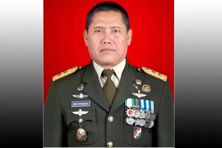 Profile Letjen TNI AM Putranto, Rekanan Seangkatan Andika Gagah yang Jadi Ketua Tim sukses Ahmad Luthfi