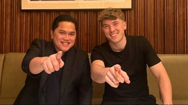 Erick Thohir Ungkapkan Perubahan Naturalisasi Ole Romeny, Mitchel Bakker, dan Jairo Riedewald